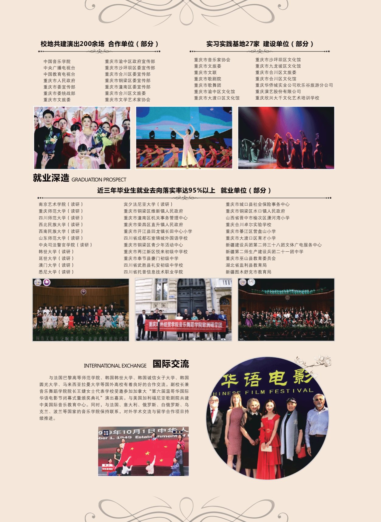 点击专业名称查看专业介绍：
